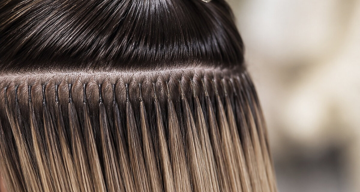 Example result of Hair Extensions