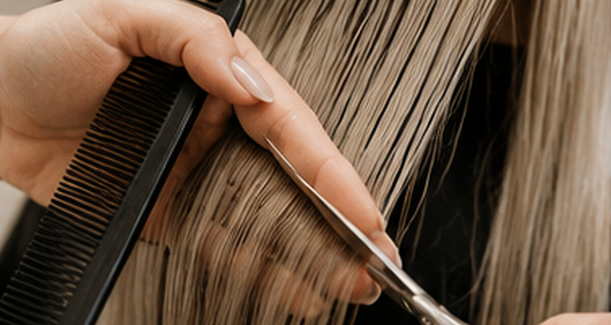 Example result of Haircut and Styling
